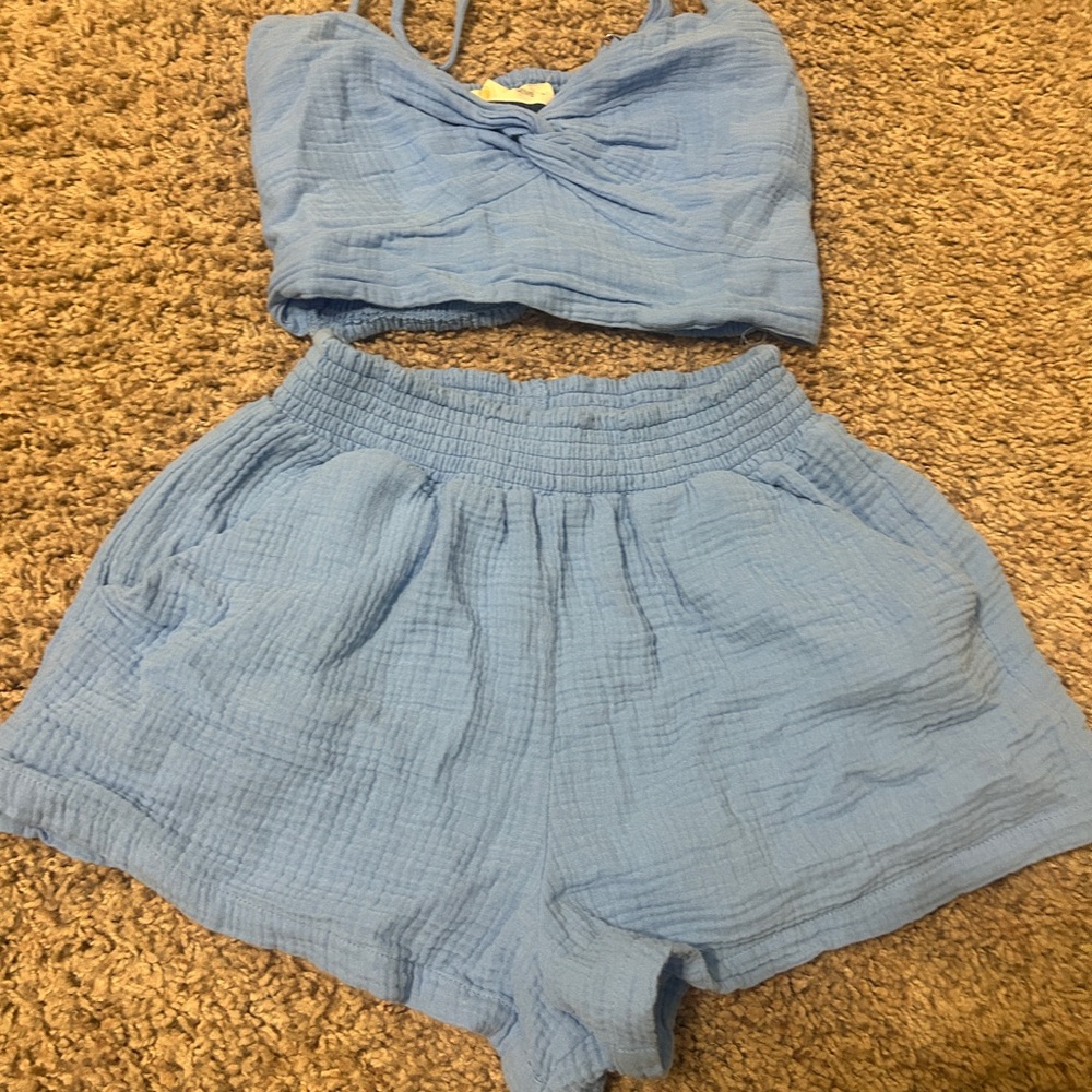 Blue Two-Piece Set - image 1
